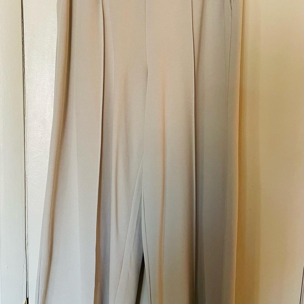 Zara Cream Wide Leg Women's Pants